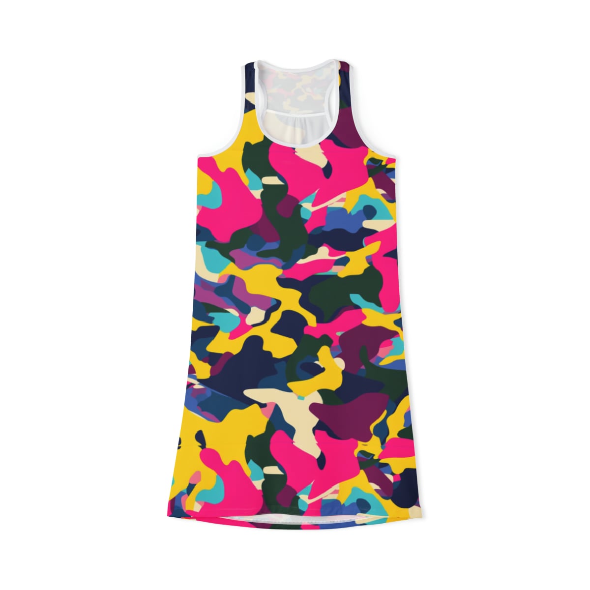 Abstract Camo Chic Racerback Dress - Image 2