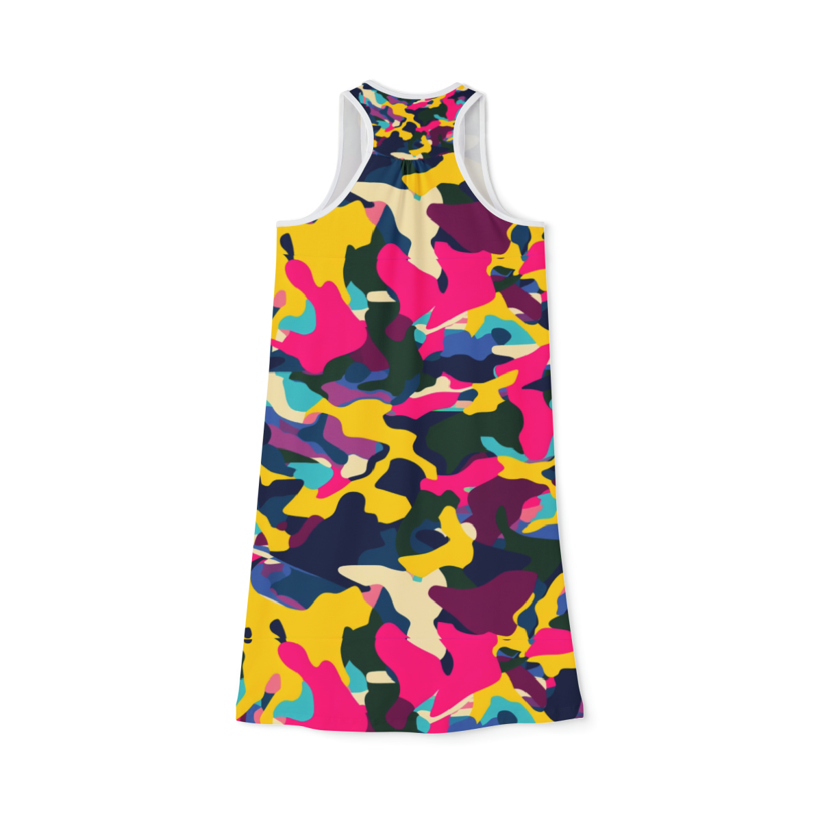 Abstract Camo Chic Racerback Dress - Image 3