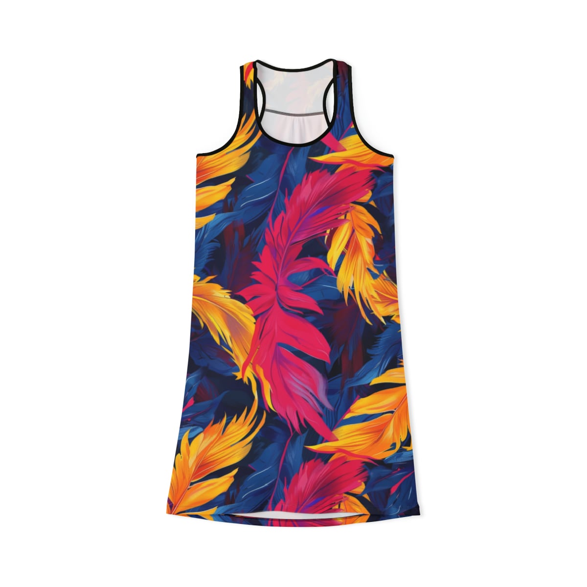 Tropical Plume Racerback Dress - Image 2
