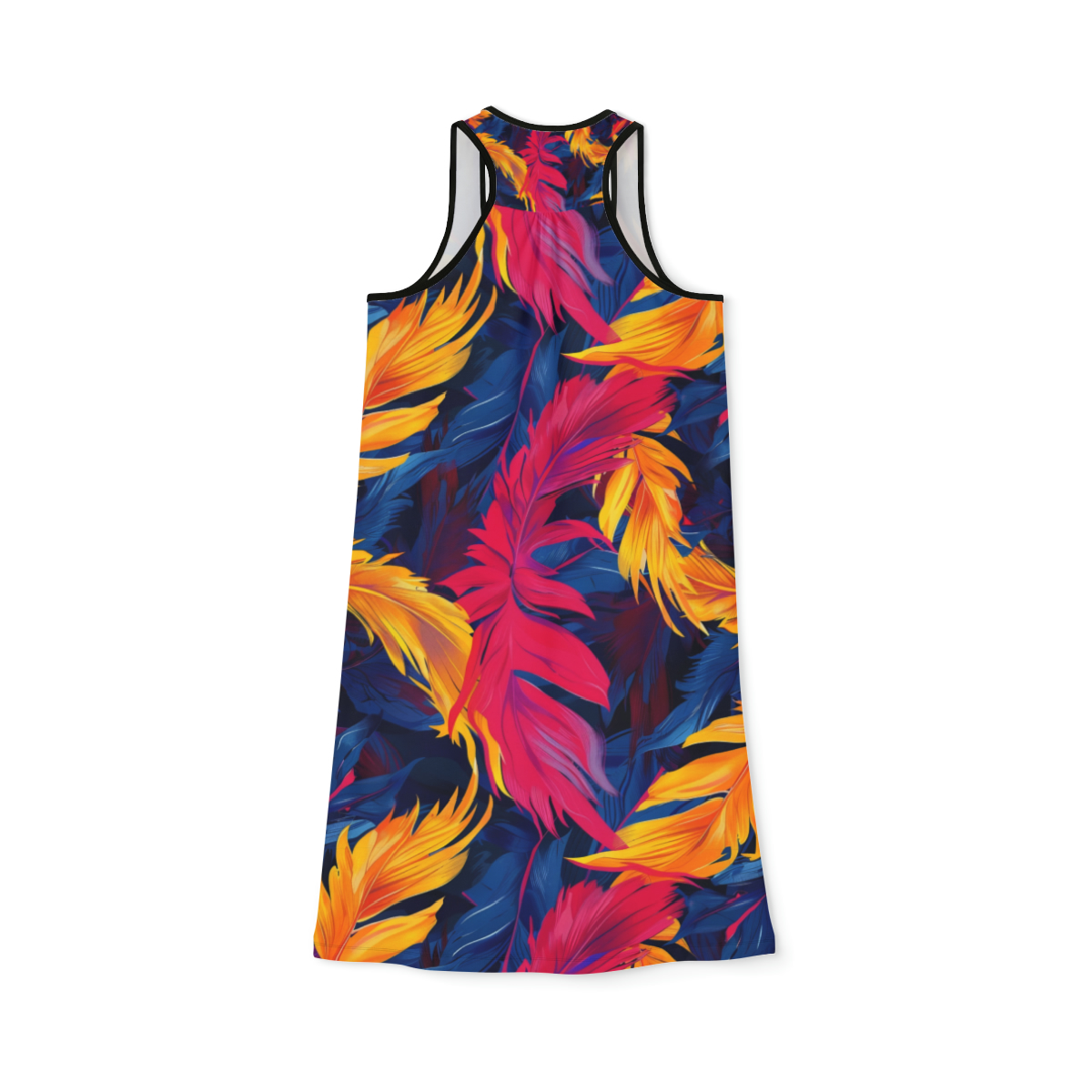 Tropical Plume Racerback Dress - Image 3