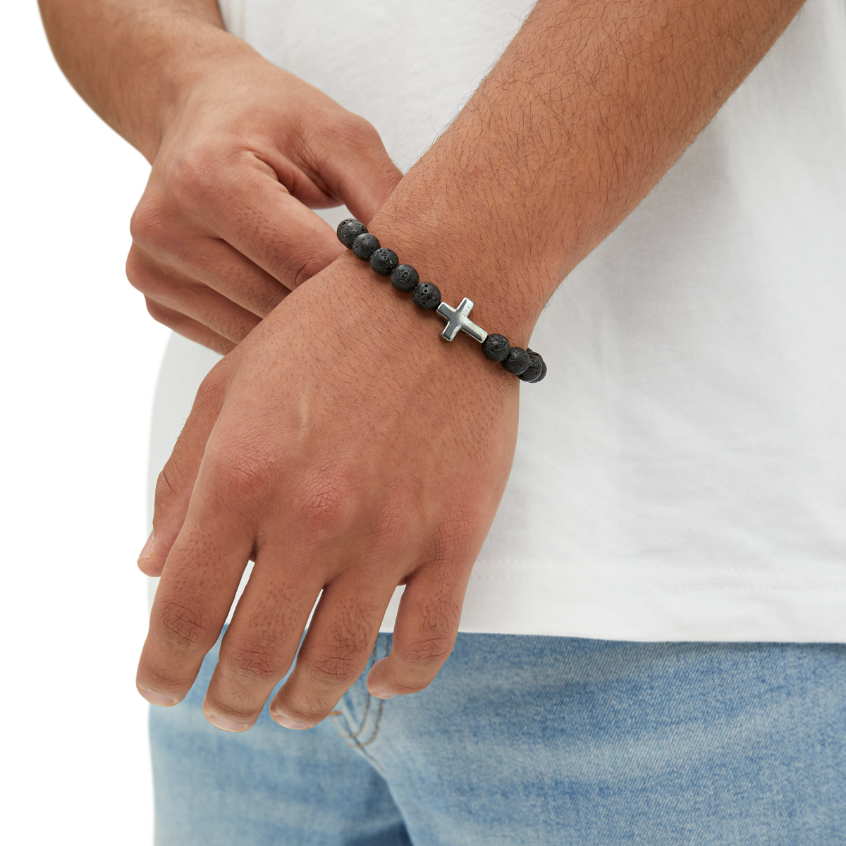 Cross Bead Bracelet - Image 2