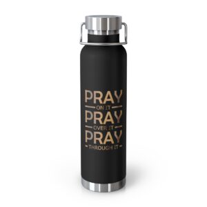 Inspirational Prayer Water Bottle 22oz