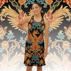 Phoenix Elegance Racerback Dress